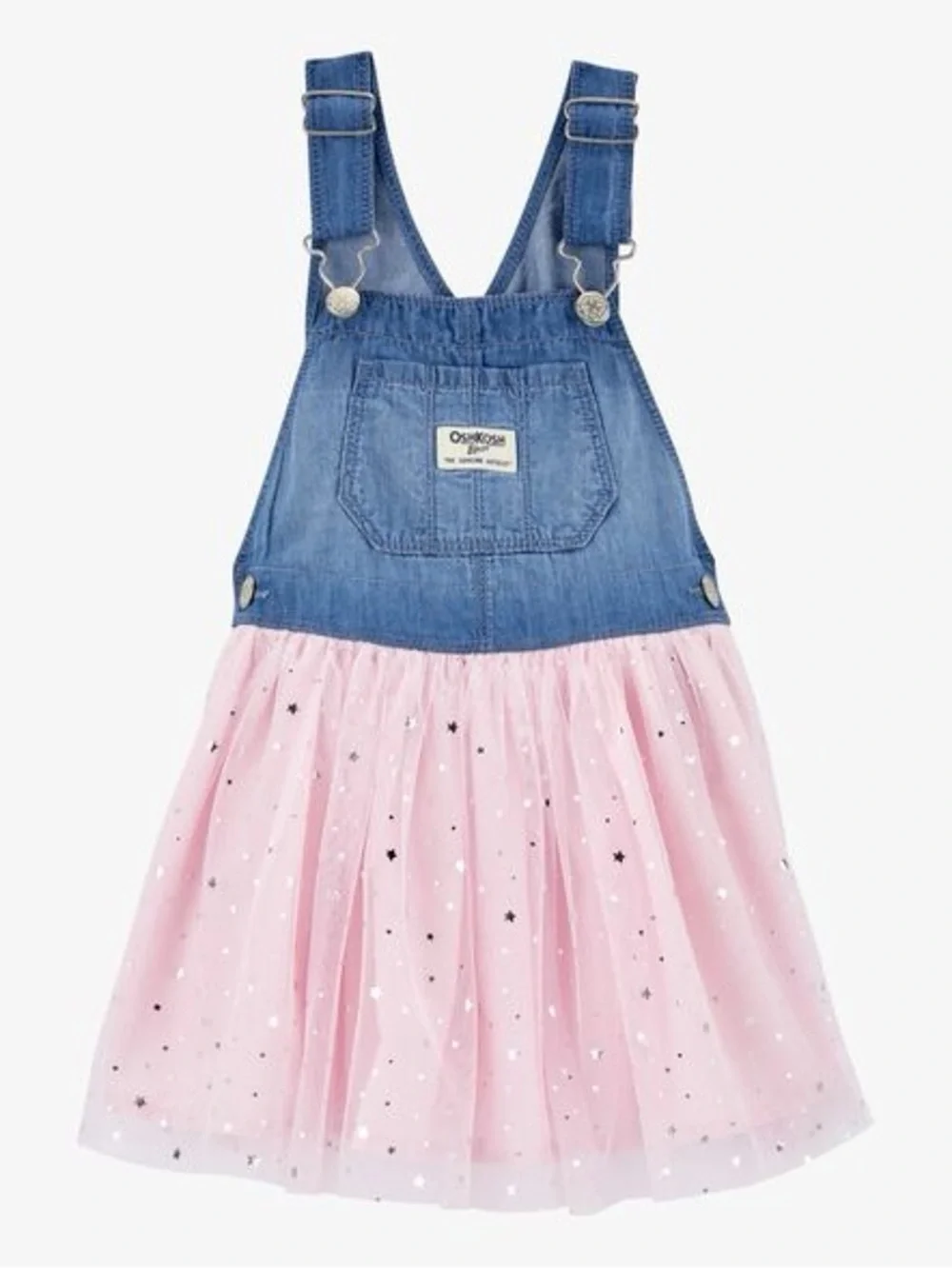 NWT OshKosh Girls' Pink Sparkle Skirt Dress